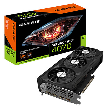 Gigabyte GeForce RTX 4070 WINDFORCE OC 12G V2.