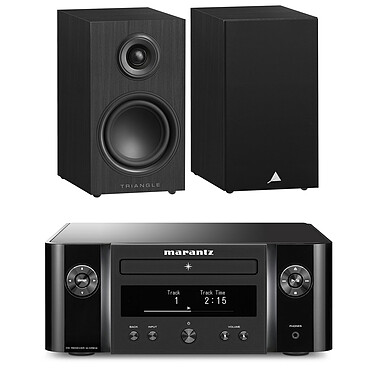 Marantz Melody X M-CR612 Noir + Triangle Elara LN01 Noir Mat