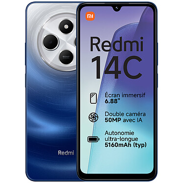 Xiaomi Redmi 14C Bleu (4 Go / 128 Go)