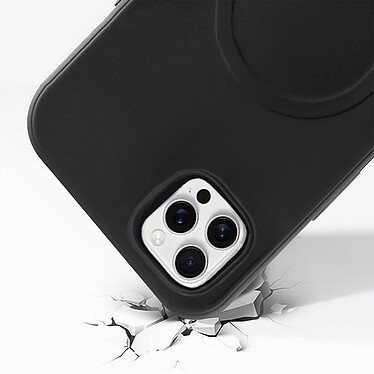 Nota Akashi Coque Silicone MagSafe Black iPhone 16 Pro .