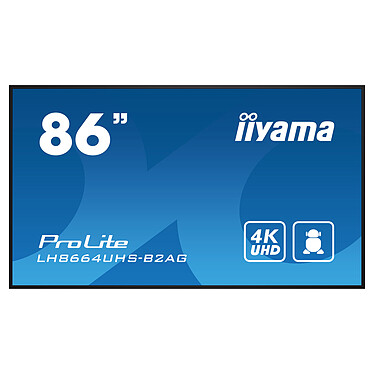 iiyama 85,6" LED - ProLite LH8664UHS-B2AG.