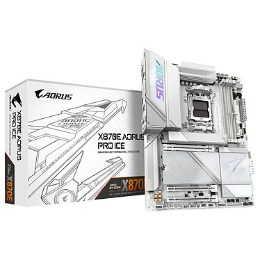 AMD Gigabyte X870E AORUS PRO ICE.