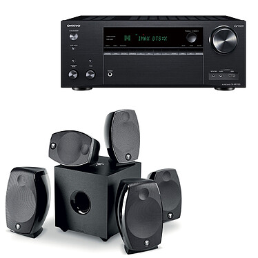 Onkyo TX-NR7100B Black + Focal Bb Evo 5.1.2 Dolby Atmos .