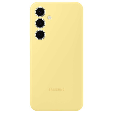 Samsung Silicone Case Yellow Galaxy S24 FE.