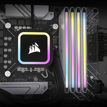 Corsair Dominator Titanium DDR5 - Kit d'éclairage Blanc pas cher