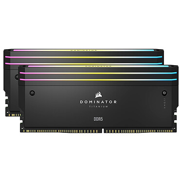 Acheter Corsair Dominator Titanium DDR5 - Kit d'éclairage Noir