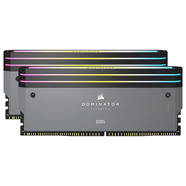 Acquista Corsair Dominator Titanium DDR5 - Kit di illuminazione grigio.