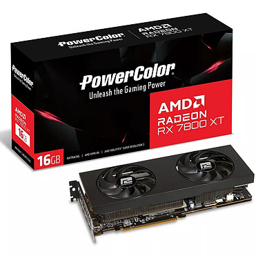 AMDAMD AMD PowerColor Radeon RX 7800 XT 16GB GDDR6.