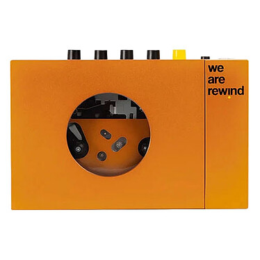 Lettore di cassette We Are Rewind Serge Orange.