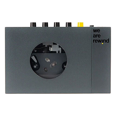 We Are Rewind Keith Cassette Player Black.