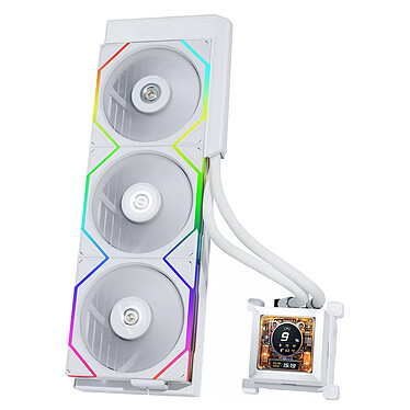 Lian Li Hydroshift LCD 360TL (blanco) .