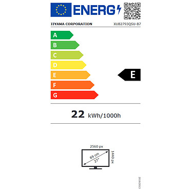 iiyama 27" LED - ProLite XUB2793QSU-B7 · Occasion pas cher