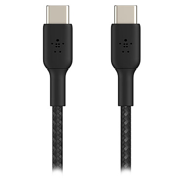 Belkin Cavo robusto da USB-C a USB-C 60 W (nero) - 2 m .