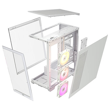 Corsair 3500X ARGB (Blanc) pas cher