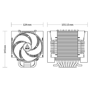 Arctic Freezer 4U-M V2 pas cher