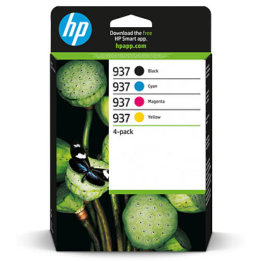 HP 937 (6C400NE) - Pack de 4 Cartouches