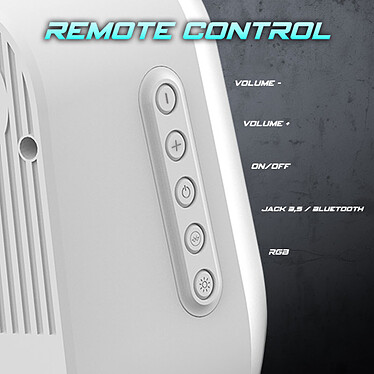 Spirit of Gamer Fanatic 500 (Blanc) pas cher