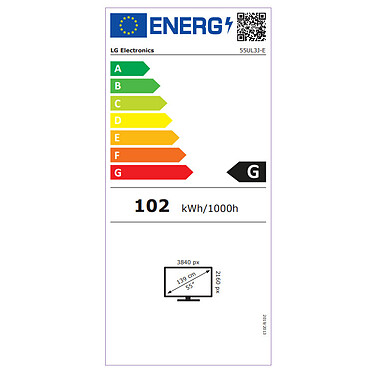 LG 55" 55UL3J. economico