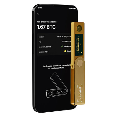 Ledger Nano X Or pas cher