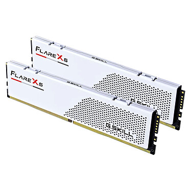 Opiniones sobre AMD G.Skill Flare Serie X5 Perfil Bajo 32 GB (2x 16 GB) DDR5 6400 MHz CL32 - Blanco .