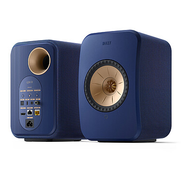 Audio-Technica AT-LP70XBT Noir + KEF LSX II Bleu Cobalt pas cher