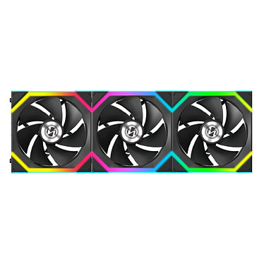 Lian Li Uni Fan SL Wireless 120 Reverse Blade (black) - Pack of 3 .