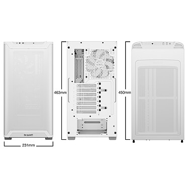 cheap be quiet! Pure Base 501 Airflow - White.