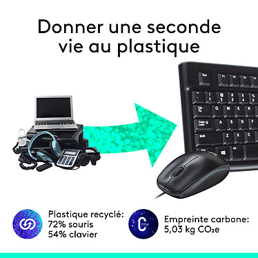 Logitech Desktop MK120 pas cher