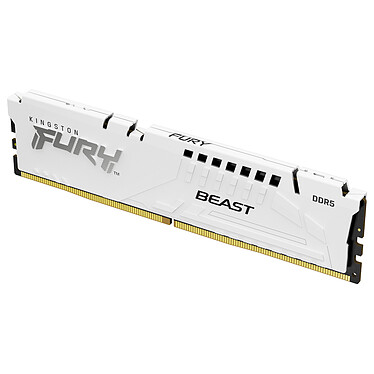 Kingston FURY Beast 16GB DDR5 6400 MHz CL32 - White .