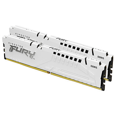 Kingston FURY Beast 32GB (2 x 16GB) DDR5 6000 MHz CL30 - White .