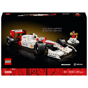 LEGO Icons 10330 McLaren MP4/4 et Ayrton Senna