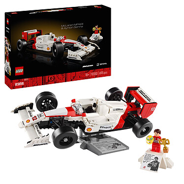 Avis LEGO Icons 10330 McLaren MP4/4 et Ayrton Senna