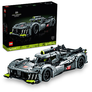 Review LEGO Technic 42156 PEUGEOT 9X8 24H Le Mans Hybrid Hypercar.