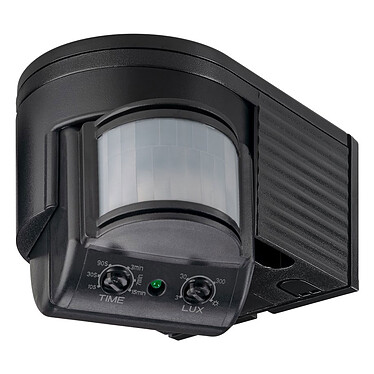 Review Goobay Infrared motion detector for surface wall mounting (Black) .