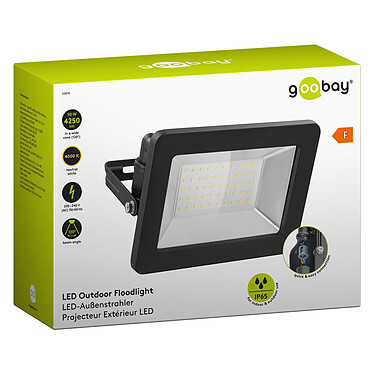 Acheter Goobay Projecteur LED 50W pour extérieur (Noir)