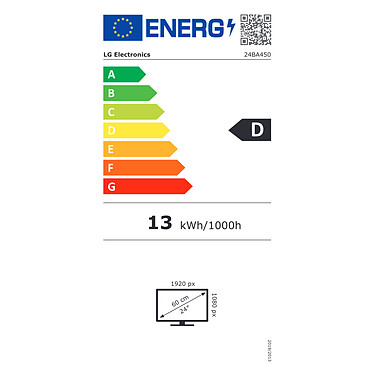 cheap LG 23.8" LED 24BA450-B.