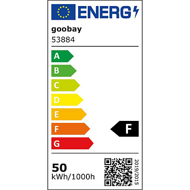 Goobay Faretto LED da esterno da 50 W con rilevatore di movimento (Bianco). economico