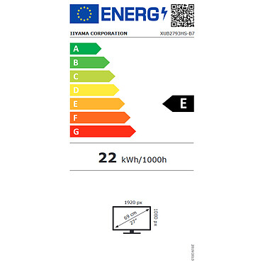 iiyama 27" LED - ProLite XUB2793HS-B7 pas cher