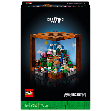 LEGO Minecraft 21265 L'établi