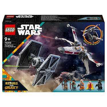 LEGO Star Wars 75393 TIE Fighter et X-Wing à combiner