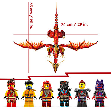 LEGO Ninjago 71822 Le dragon source du mouvement  pas cher