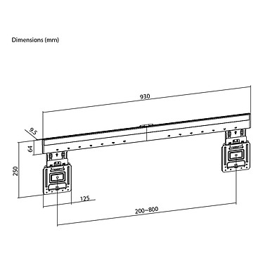 Acheter Goobay Ultraslim fixed TV Wall Mount - Noir