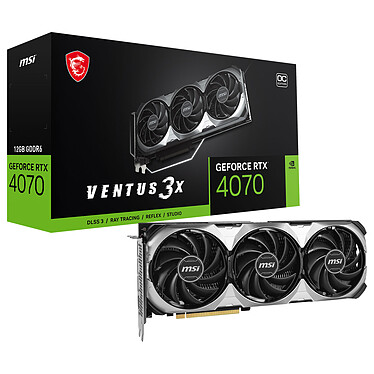 MSI GeForce RTX 4070 VENTUS 3X E1 12G OC