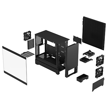 Fractal Design Pop Silent TG (Negra). a bajo precio