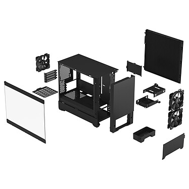 Fractal Design Pop Mini Silent TG (Negra). a bajo precio