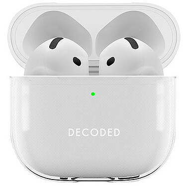 DECODED Silicone AirCase Transparent AirPods 4e Gen