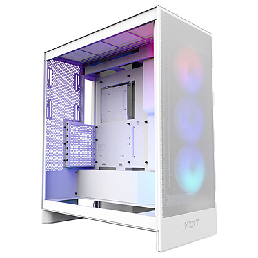 NZXT H7 Flow RGB Blanca (2024).