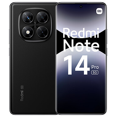 Xiaomi Redmi Note 14 Pro 5G Noir (8 Go / 256 Go)