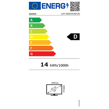 Lenovo 23.8" LED - L24i-4B pas cher