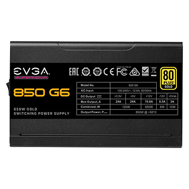 Acheter EVGA SuperNOVA 850 G6